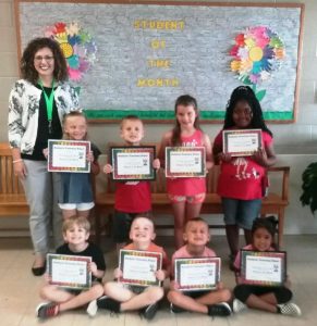 Smithville Elementary School Selects Students of the Month