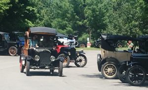 DeKalb County was treated to a blast from the past Sunday as more than 100 vintage vehicles motored through as part of the Model T Ford Club of America USA National Tour.