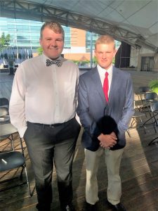 Caleb Taylor and Clayton Crook represented DeKalb County at the 96th Annual State 4-H Round Up at the University of TN.