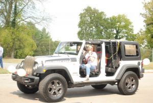 In the best dressed vehicle competition, Kenzie France received third place