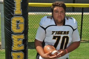 Tiger Football player Diego Coronado appears on WJLE's Tiger Talk Program Friday, September 6 at 6:30 p.m.