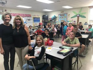 State Representative Terri Lynn Weaver with Teacher Alisha Day and her 5th grade class at Northside Elementary School