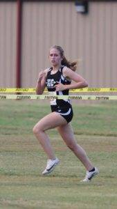 DCHS Cross Country runner Kaylee Mullican finishes Warrior Invitational at Murfreesboro with a time of 28:07