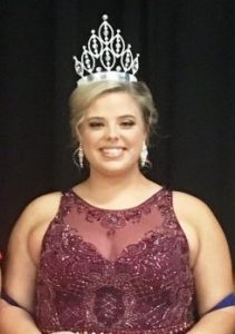 The 2018 Fall Fest Queen in the 17-19 age group is 19 year old Abigail Hope Taylor, daughter of Ken and Cindy Taylor of Smithville.