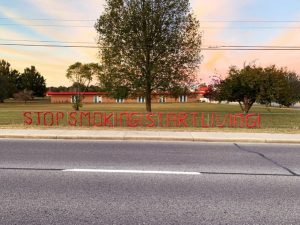 Students from DeKalb Middle School SADD Club (Students Against Destructive Decisions) took part in Red Ribbon Week October 23-31, 2019. Red Ribbon Week is a nationwide campaign that has been providing drug awareness since 1985.