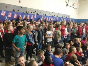 Smithville Elementary Students sing out for local veterans