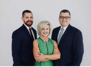 Attorneys Bruce MacLeod, Stephanie Johnson, and Victor Gernt