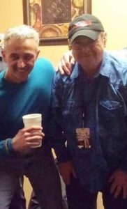 Country Star Aaron Tippin to Appear on WJLE's Jammin' at the 428 Friday Morning. Pictured here with Rick Scruggs, owner of the 428