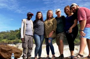 Smithville Missionaries Katie Stutts, Rhonda Harpole, Thomas (Tom) Groom, Rita Bell, and Jordan Atnip carry love to Uganda