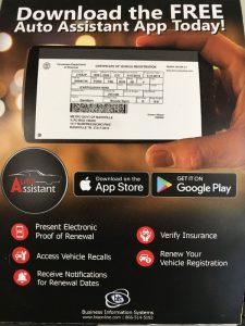 Free App makes keeping up with your vehicle registration easier and more convenient