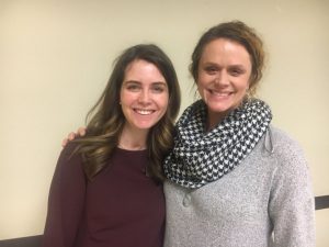 Lauren Pearcy (left) Public Policy Director of the Tennessee Council on Developmental Disabilities and Tecia Puckett Pryor, Chair of the Council