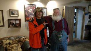 Singer and Songwriter Don Mealer (right) to Appear on WJLE’s Jammin at the 428 Today (Friday). Pictured with show host Jim Hicks (left)