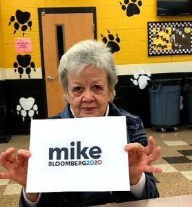 The DeKalb County Democratic Party held its Democratic County Presidential Convention on Saturday, March 7, 2020 at the DeKalb County High School cafeteria to select representation from the county to attend the 6th Congressional District Convention on March 21. Joyce Hendrixson was named a Michael Bloomberg selector