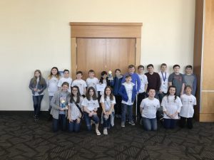 Twenty-one 3rd-6th grade students comprising 10 teams from Northside, DeKalb Middle and West schools participated in the Invention Convention at MTSU on February 27, under the direction of Enrichment Teacher, Nikyra Calcagno.