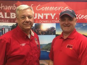 Charlie Parker, DeKalb County Emergency Management Agency Coordinator and Brad Mullinax, Director of the DeKalb Emergency Communications District (E-911)