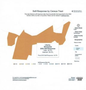 2020 Liberty Census Response Rate