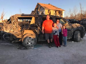 DeKalb Middle School Teacher Candice Scarbro and Family, victims of the Putnam County Tornado