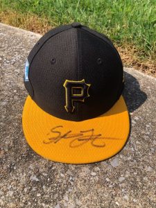 Steven Jennings autographed Pittsburgh Pirates baseball cap