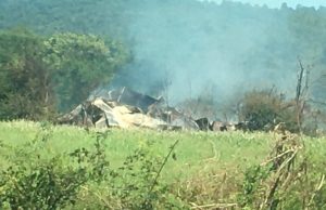 Someone has been setting fires to abandoned houses, mailboxes, and a barn in the Lower Helton, Walker Creek, Jackson Hollow, Oakley Hollow, and Hickman Road areas and the DeKalb County Sheriff’s Department is asking for your help in solving the crimes. (WJLE Photo shows what is left of a barn destroyed by arson on Lower Helton Road Tuesday) This fire also destroyed thousands of dollars worth of farm equipment and hay