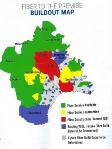 DTC FIber Optic Buildout Map