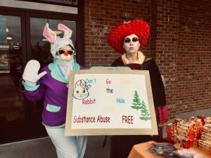 “2020 Boo Bash Best Costumes” : Tied for 3rd Place – DeKalb Prevention Coalition’s “Alice in Wonderland”