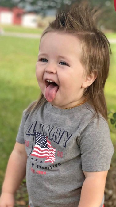 8-Year-Old wins first in kids for best mullet in U.S.