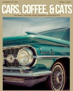 Friends of the DeKalb Animal Shelter invite you to a “Cars, Coffee, & Cats” benefit