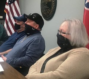 The Smithville Beer Board has suspended the beer license of three businesses for violation of the city’s beer ordinance which prohibits the illegal sales of alcohol to a person under the age of 21. Members of the beer board pictured here left to right are Curt Rust, Danny Washer, and Annette Greek.