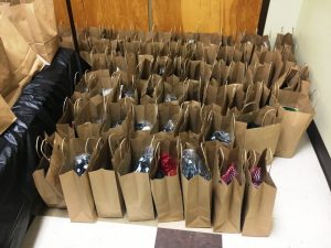 Blessing bags from Saturday's Regifting Event ready to be delivered