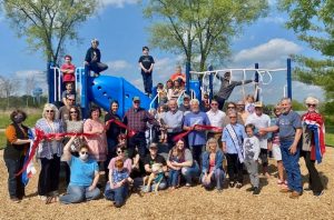 Chamber has Ribbon Cutting for new Alexandria Community Playground