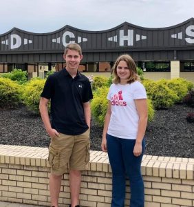 DCHS Outstanding Underclassmen for the year They were voted on by DCHS faculty and staff based on student work ethic, character, and citizenship. Sophomores – Brett Walker and Jacklyn Kleparek