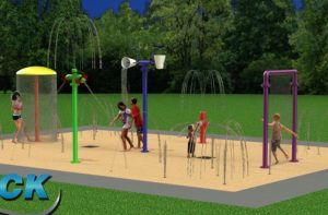 City to Seek Grant for Splash Pad (similar to one shown here) at Greenbrook Park