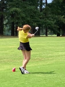 DCHS Golfer Alison Poss Qualifies for Region after 3rd Place Finish in District Tournament