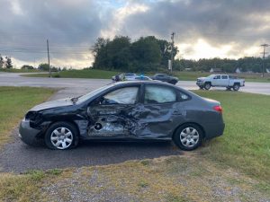 2007 Hyundai GST, driven by 21 year old Dusten Sutherland of Smithville