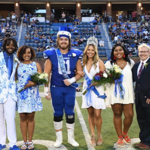 Eli Cross and Alix Castillo were crowned Homecoming King & Queen at Lindsey Wilson College in October.