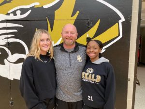 Listen to WJLE’s Tiger Talk Program here featuring Tiger Coach John Sanders and Lady Tiger Coach Danny Fish along with Lady Tigers Ally Fuller (left) and Xharia Lyons (right)