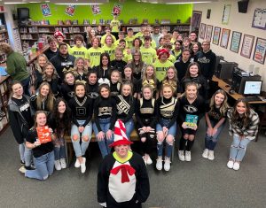 D.C.H.S. students treated the elementary age students at DeKalb West School March 2 to a special reading time. It was part of the nationwide reading celebration that takes place every March 2 on Dr. Seuss’s birthday.
