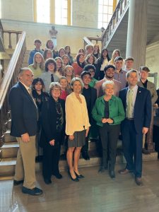 DeKalb County state representatives recently hosted the DeKalb County High School Student Government Association (SGA) at the Tennessee State Capitol in Nashville.