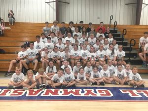 DCHS Tiger Basketball Camp held last week featuring kids from kindergarten to 8th grade