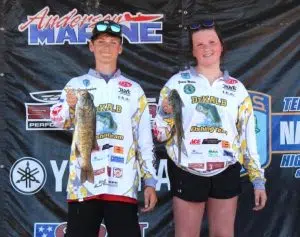 DeKalb Fishing Team members Jaxon Humphrey and Rowan Miller competed at State