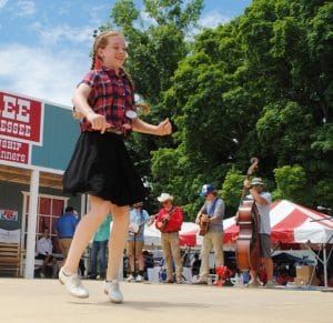 Beginner Winner: Buck Dancing: First Place and Clogging: First Place- Colleena Ralston of Lebanon