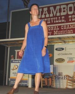 Senior Old-Time Appalachian Flatfoot Dance (Ages 40 & Over): First Place- Bridget Esterhuizen of Murphy, North Carolina