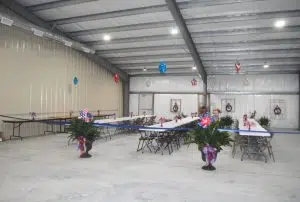 DeKalb County Agriculture Building interior meeting/classroom/banquet hall space