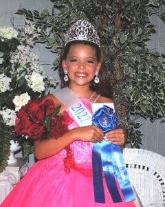 Charley Loren Prichard of Liberty won the Miss Sweetheart pageant Wednesday night at the DeKalb County Fair. She is the 10-year-old daughter of Andy and Chrissy Prichard.
