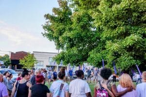 As part of September National Recovery Month, the DeKalb Prevention Coalition marked International Overdose Awareness Day on Thursday with an event that honored those who have died from drug overdoses and provided resources for those battling drug addiction. The event, held on the west side of the courthouse concluded with a moment of silence as participants held hands encircled around a tree decorated with purple ribbons placed there in memory of loves ones lost to an overdose.