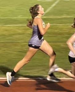 Sydney Polk DCHS Cross Country runner