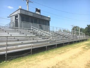 The School Board awarded bids in October to replace these old bleachers with new bleachers and LED lighting at the DCHS Football Stadium. With the new bleachers, the stadium home seating capacity would more than double to over 1,300 hundred stretching almost the length of the field and there would be more inclusive handicapped accessibility with other fans along with a special VIP section. The plan would not incude bleacher seating expansion on the visitor side.