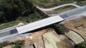 Bridge replacement on Highway 56