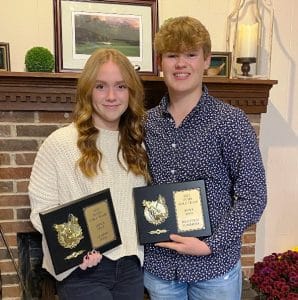 The DeKalb County High School Golf Team had their banquet this week. Alison Poss was the Girls’ Most Valuable Player and Brayden Summers was the Boys’ MVP.