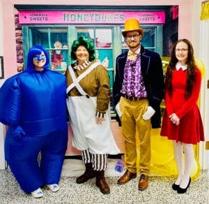 Chamber Winners for “2022 Boo Bash Best Costumes” are: Tied for 2ndPlace – DeKalb County Mayor’s Willy Wonka and The Chocolate Factory